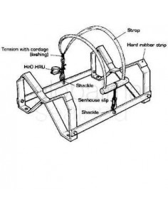 deck-cradle-for-liferaft-25men---