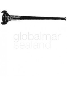 hose-nozzle-copper-nakajima,-interlock-connect-50x20x450mm---