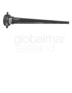 hosenozzle-copper-usa-nh-screw,-1-1/2"x12x350mm---