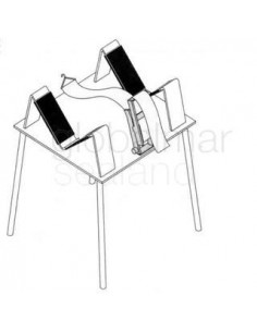 clamping-stand-for-maintenance,-fire-extinguisher---