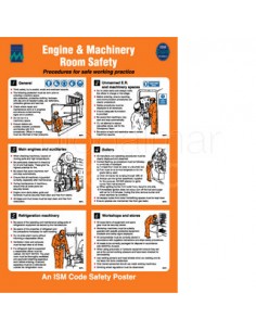 poster-engine-&-machinery-room,-safety-#1035w-480x330mm