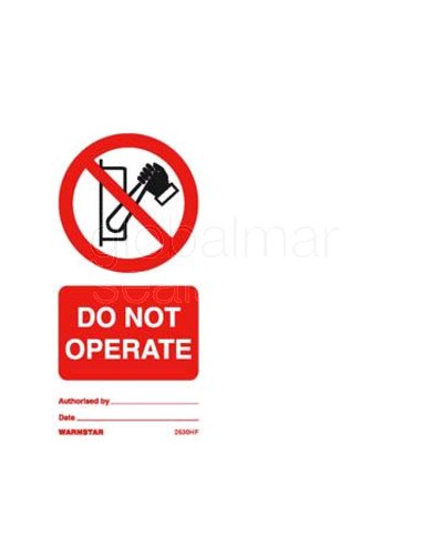 señal-adhesiva-tie-tag,-do-not-operate---pack-of-10-140x75mm