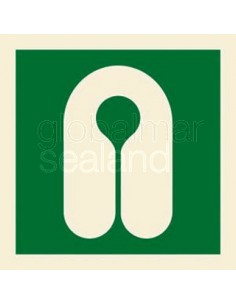 señal-imo-safety-sign-w/o-text,-lifejacket-150x150mm