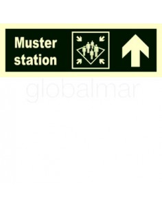 direction-sign-arrow-45deg-up,-(l)/muster-station-100x300mm---