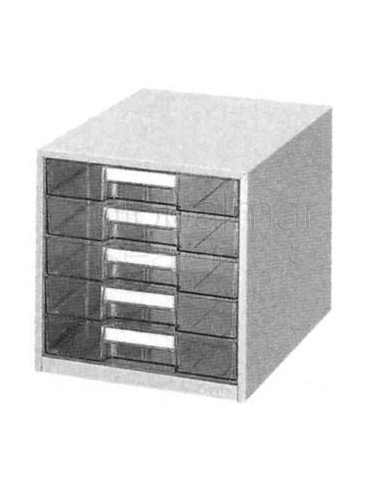 cabinet-letter-steel-frame,-5-plastic-drawer-256x330x261mm---
