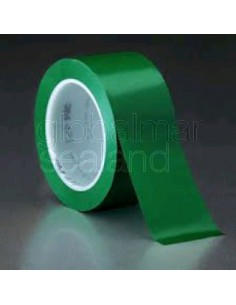 cinta-embalar-verde-tape-cloth-sealing-colored,-green-50mmx25mtr