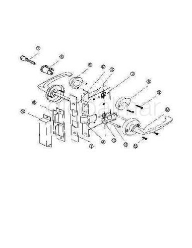 part-for-mortise-lock,-ohs#2320-#1-front---