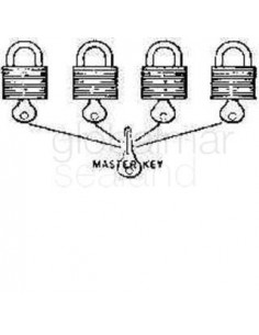 padlock-brass-60mm,-master-key-system---