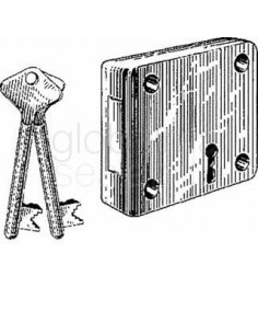 dead-lock-rim-brass,-left-hand-outward-#3240---