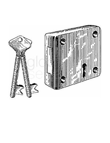 dead-lock-rim-brass,-left-hand-outward-#3240---