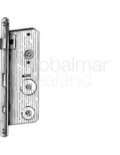 toilet-lock-mortise-w/o-strike,-plate-brass-right-hand-#3596---