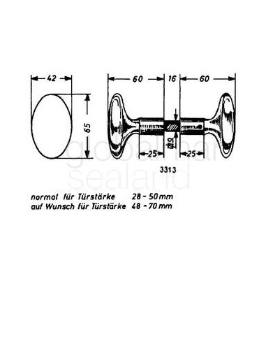 handle-knob-oval-f/mortiselock,-schwepper-3313---