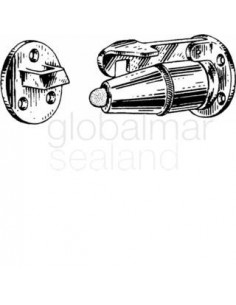 door-stop-w/catch-length-103mm,-brass-adjustable-type-#1346---