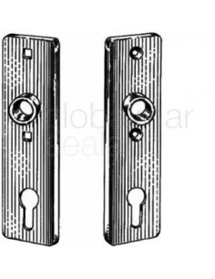 plate-short-w/cylinder-hole,-s.steel-space-75mm-#6645-z/2/75---