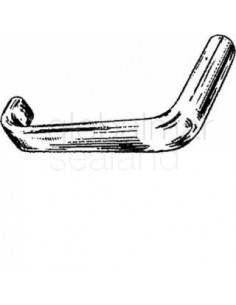 handle-female-part-stainless,-grip-length-115mm-#2210/2---