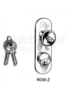 lock-cabinet-w/cylinder-#6039z,-knob-plate-w:30mm-left---