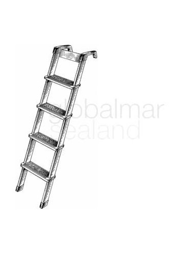 ladder-bed-aluminum-anodized,-w/3-steps-#4400/3---