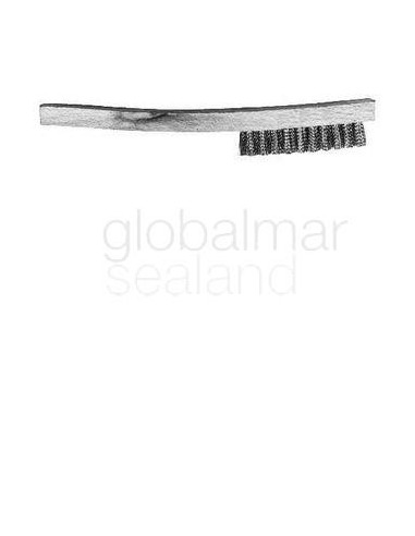 brush-hand-curve-handle-l250mm,-non-spark-beryllium-copper-ref.--70479