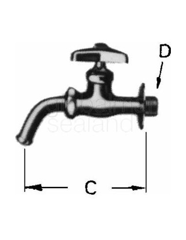 faucet-wall-with-rotary-spout,-20(3/4)---
