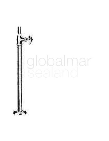 water-supply-w/stop-t4b6u,-1/2"-distance-end/end-706mm---