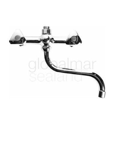 faucet-bath/shower-sa545025,-w/s-swivel-spout-128-178mm-1/2---