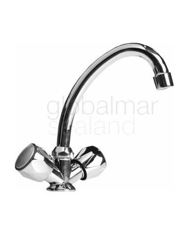 faucet-kitchen-sa555021,-1-hole-w/swivel-spout-200mm---