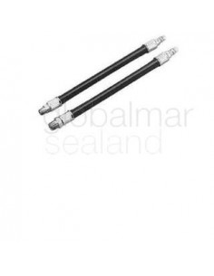 hose-rubber-anti-vibration,-pt3/8"-male-x-310mm-length---