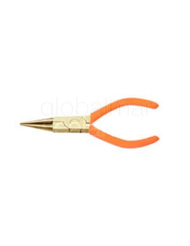 plier-round-nose-insulated,-upto-1000v-l:160mm---