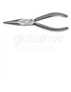 plier-long-nose-&-side-cutting,-plastic-covered-handle-150mm---