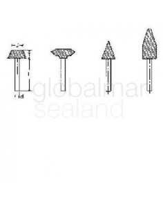 wheel-mounted-shape-a35,-25x10x40mm-shaft-diam-6mm---