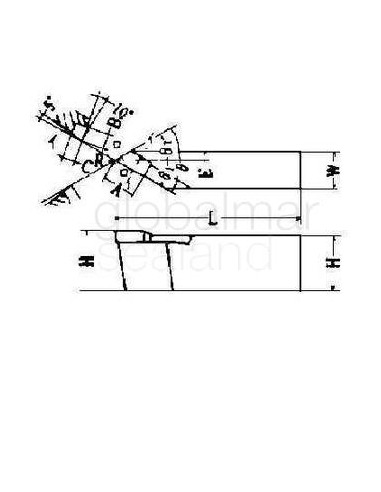 tool-with-carbide-tip-single,-#94-1-left-25x38x150mm-50deg---