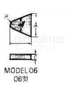 carbide-tip-#06-3-19x19x5mmxr4---