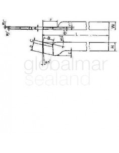tool-bit-tip-welded-hss,-parting-32-32x32x250mm---