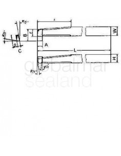 tool-bit-tip-welded-hss-bore,-finishing-32-32x32x315mm---
