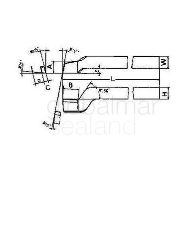 tool-bit-tip-welded-hss-knife,-right-hand-20-20x20x220mm---