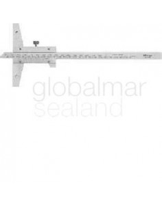 vernier-depth-gauge,-stainless-steel-350mm---