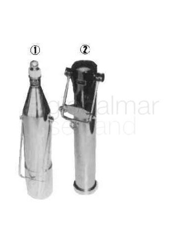 sampling-bottle-mouth-collect,-brass-500cc---