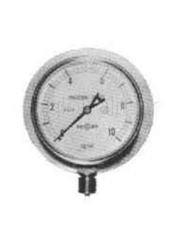 gauge-pressure-bourdon-tube,-type-rimless-vibration-resistant-1kgf/cm²-76cmhg-63mm-r-1/4"-t-type