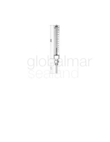 thermometer-sika-271b-200x36mm,-pt1/2--30-50deg.c-160mm-stem---