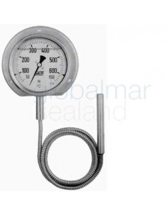 thermometer-exhaust-gas-remote,-dia100mm-u-clamp-mount400mm3/4---