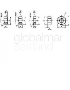 hexagon-nut-stainless-steel,-m27---