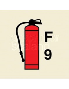 señal-9lt-foam-fire-extinguisher-15x15-adhesivas-ref-2080dd