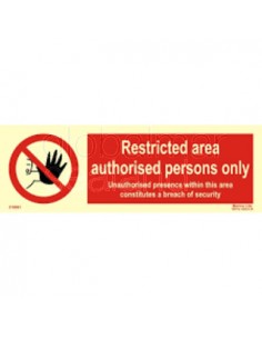 señal-restricted-area-100x300-mm-adhesiva-ref-8411gc