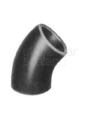 elbow-malleable-cast-iron-galv,-45deg-1/4---