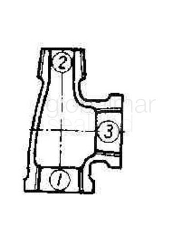 tee-service-reducing-malleable,-c/i-galv-1x1/2x1---