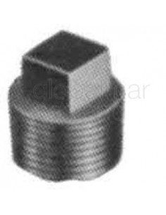 plug-square-head-malleable,-cast-iron-black-1-1/2---
