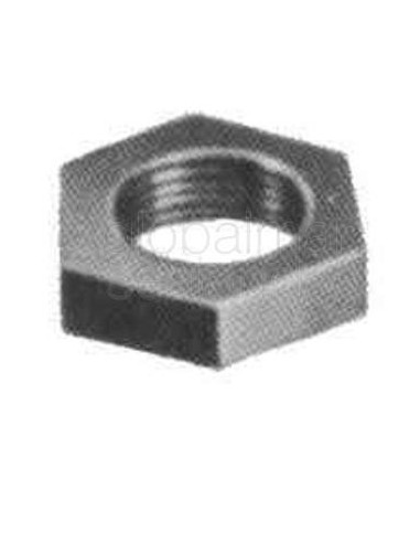 lock-nut-malleable-cast-iron,-galv-3/8---