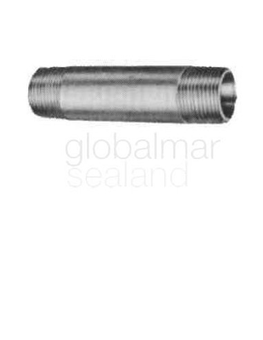 nipple-long-carbon-steel-galv,-1/8-x-2"---