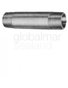 nipple-long-carbon-steel-black,-3/4-x-3"---