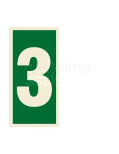 señal-numero-"3"-adhesiva-7,5x15-ref-1103bd